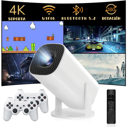 Console Cast™ 4K Ultra HD Retro Projector W